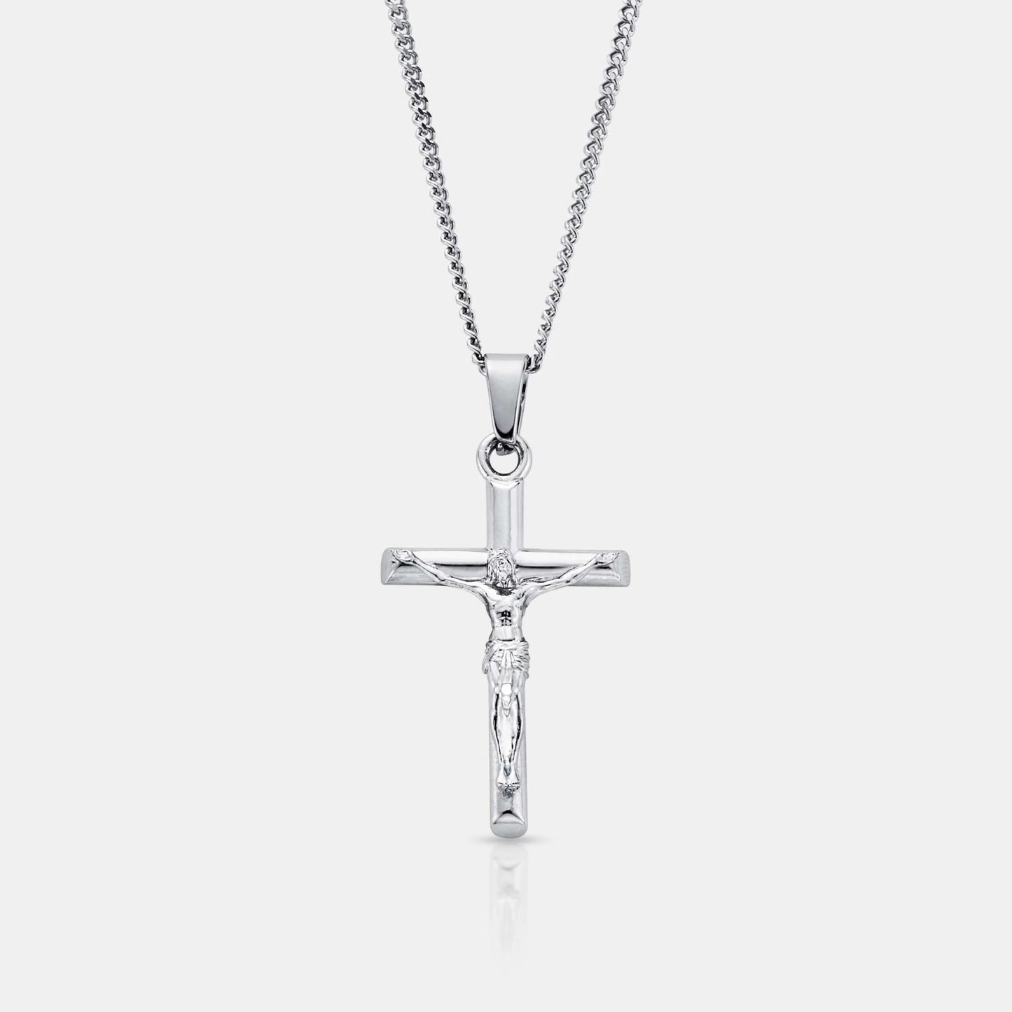 Cross Necklace - Silver