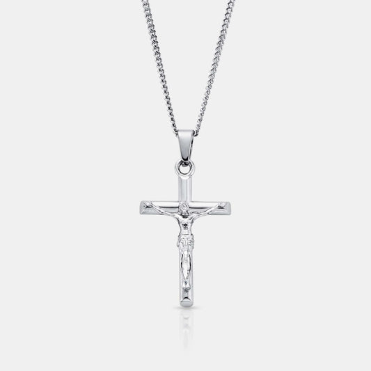 Cross Necklace - Silver